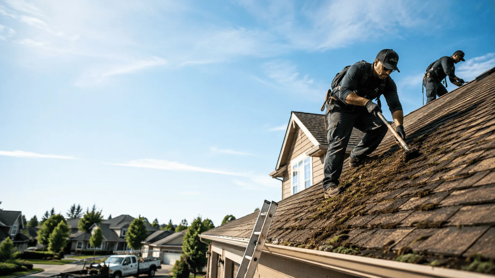Roof Moss Removal in Ashwood, OR near me